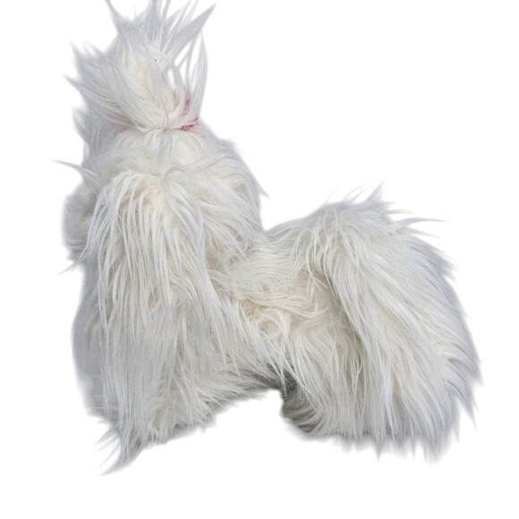 Battat Yorkie Yorkshire Terrier Puppy Dog White Stuffed Animal Plush Toy 9" - Picture 4 of 8